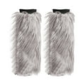 thumbnail image 2 of Autumn and Winter Plush Socks Long Boots Warm Stage Performance High Leg Guards Female, 2 of 4