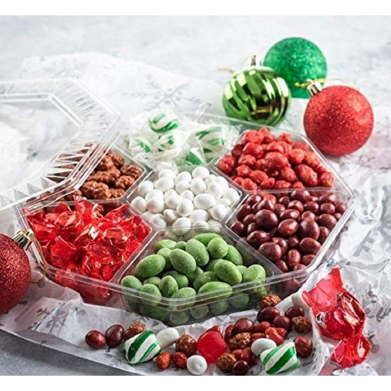 Christmas Candy Assortment, Gourmet Corporate Gift Nuts Basket