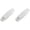 Grey-2pcs, variant on Self Adhesive Power Strip Holder, Punch-Free Socket Holder Wall Mount, No Drill Power Strip Fixing Bracket for Desktop Cable Organizer, Space-saving Plastic Cable Management, 3.94x1.46 inch