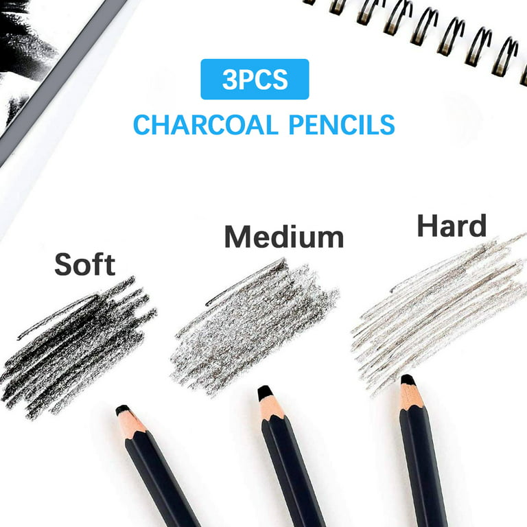51Pcs Drawing Artist Pencils Set Kit Professional Sketch Art Tools for Kids  Teen