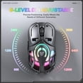 thumbnail image 6 of Tri-Mode Wireless Gaming Mouse – 2.4G / Bluetooth / USB-C, 12800 DPI, 6 RGB Backlit, 73g Ultra-Light, 2000Hz Polling Rate, 400mAh Rechargeable, for PC / Mac / Laptop, 6 of 8