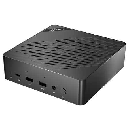 MINIX Elite EU512-AI Mini PC, Intel Core Ultra 5-125H, 16GB DDR5, 512GB M.2 PCIe SSD, Windows 11 Pro Desktop Computer, Black