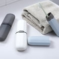 thumbnail image 4 of Travel Toothbrush Holder Storage Portable Toothbrush toothbrush travel box Chopstick Fork Tableware Case Pencil Box, 4 of 9