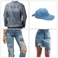 thumbnail image 5 of Uxcell Fabric Patch Iron on Patches Denim Patches 20.1"x3.1" for Clothes, Pants, Bags, Sofa Hole 4 Rolls Dark Blue, 5 of 5