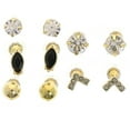 thumbnail image 2 of Mi Amore Multiple-Earring-Set Gold-Tone/Multicolor, 2 of 2