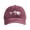 Burgundy, variant on Fashion Fish Bone Print Baseball Cap Adjustable Cotton Unisex Hat For Outdoor