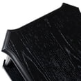 thumbnail image 4 of Maven Lane Pullman Traditional Square Wooden Side Table, Black, Set of 3, 4 of 5