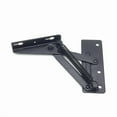 thumbnail image 5 of Surrme 2 Pcs Support de Levage Pliable à 80 Degrés, Charnières à Ressort Noires Largement Utilisées dans les Charnières de Canapé, Support de Rangement pour Meubles Qyroadwolf 2 Pcs Charnières de Levage Pliables à 80 Degrés, 5 of 5