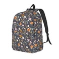 thumbnail image 1 of Fotbe Wildflowers Mochila de Lona con Estampado, Mochila Duradera, Mochila Versátil de Alta Calidad, Mochila Compacta Vintage-Small, 1 of 5