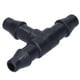 thumbnail image 1 of Accesorios de riego, 100 piezas de conector en T de 4/7 pulgadas, conectores de manguera para riego de jardín fabricados con cuidado, 1 of 12