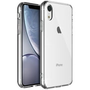 Shamo's For iPhone XR Clear Transparent Case Shock Absorption TPU Bumpers and Hard Back