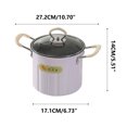 thumbnail image 3 of Fiudx Ofertas relámpago del día, solo en línea Olla freidora multifuncional profunda y recipiente para grasa con colador Filtro de aceite para cocina y hogar Tanque de almacenamiento de aceite restan, 3 of 6