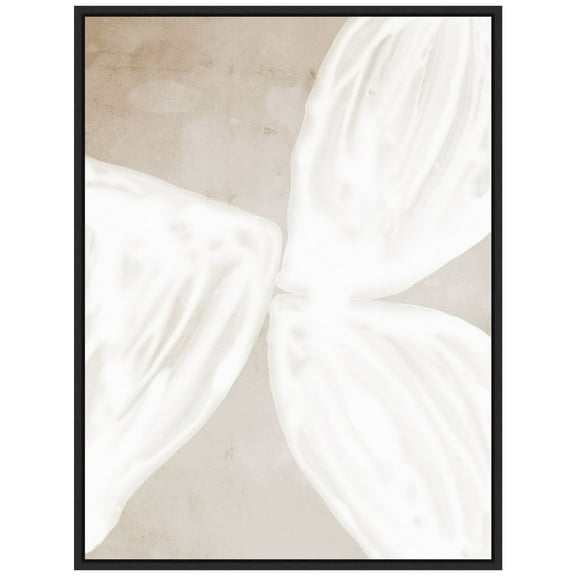 Amanti Art Blanc Spaces I Framed Canvas Wall Art Print