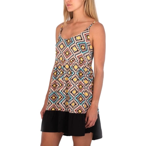 Vestido acampanado Hurley Dev para mujer mosaico M