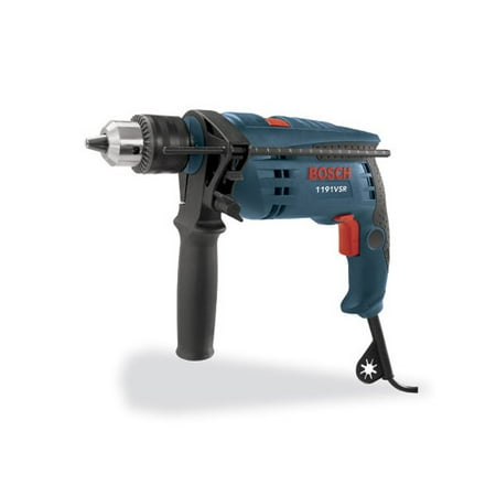 Bosch 1191VSRK 1/2 in. 7 amp Single Speed Hammer Drill