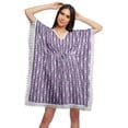 thumbnail image 1 of Moomaya Robe Courte de Caftan de Plage, Robe de Couverture Imprimée, Kaftan pour Femmes, Tenue de Plage, Couverture, 1 of 4