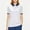 White, variant on Rezuofi 1 Pcs Women's Polo Shirts Golf Tennis Shirts Short Sleeve 3 Buttons Collared Casual Top UV Sun Protection Dry Fit