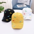 thumbnail image 4 of Summer Baby Boy Baseball Hat Cute Cartoon Dinosaur Infant Visor Caps Cotton Toddler Boys Sun Hats, 4 of 5