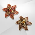 thumbnail image 6 of Ladies Fashion Accessories Retro Enamel Flower Brooch Party Brooch Cardigan Jacket Coat Brooch, 6 of 6