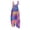 Purple, variant on BOMYJESK Women's Halloween Jumpsuits Floral Printed Sleeveless Overall Jumpsuit 2026 Hippie Baggy Overalls Purple 2XL
