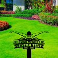 thumbnail image 2 of Handmadetneonsign Swimming Memorial Metal With Stake, Athlete Stake Metal Name Sign Stake, Yard Metal Stake Decor 59129, 2 of 5