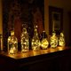 thumbnail image 4 of Cadena de luces para botellas - 12 x 20 luces LED de corcho - Blanco cálido - Con alambre de cobre - Funciona con pilas - Cadena de luces para botellas de vino - Navidad, fiesta, boda, etc. esquí esquí Gafas de esquí, 4 of 5
