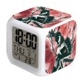 thumbnail image 1 of HANNTAOO Reloj despertador LED con diseño de superhéroe, reloj de mesa creativo, reloj digital electrónico brillante y colorido para adultos, niñas, niños y niños, juguete para regalo de cumpleaños, 1 of 7
