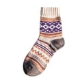 thumbnail image 2 of EQWLJWE Autumn And Winter Warm Small Diamond Retro Ethnic Style Men's Rabbit Wool Socks Socks Holiday Clearance, 2 of 3