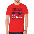 thumbnail image 1 of Hombre hecho en EE. UU. Camiseta de manga corta - Rojo - Medium Gravity Trading Camiseta de manga corta, 1 of 1