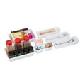 thumbnail image 5 of Mind Reader 8-Pc Drawer Organizer, Desk Organizer, Interlocking, Storage, Kitchen, White, 5 of 8