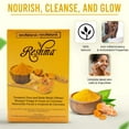 thumbnail image 2 of Reshma Beauty Turmeric Face Mask (Ubtan) | All Natural Ingredients - Barley Seed, Gram Seed, Turmeric, and Sandalwood | Brightening and Hydrating Mask | Haldi Ceremony Powder | (Pack of 1), 2.12 oz, 2 of 4