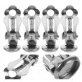 thumbnail image 4 of MasteelfCA 50 Pcs Clips d'Oreilles 6mm Accessoires Clips d'Oreilles DIY, 4 of 7