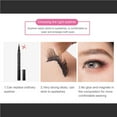 thumbnail image 3 of Kit de Faux Cils et Eyeliner 3 Paires Réutilisables avec Mascara Eyeliner Liquide, 3 of 9