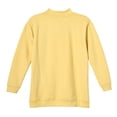 thumbnail image 5 of CATALOG CLASSICS Womens Fleece Jacket Snap Front Cardigan Sweatshirt for Women, 1X, Butter Yellow, 5 of 5