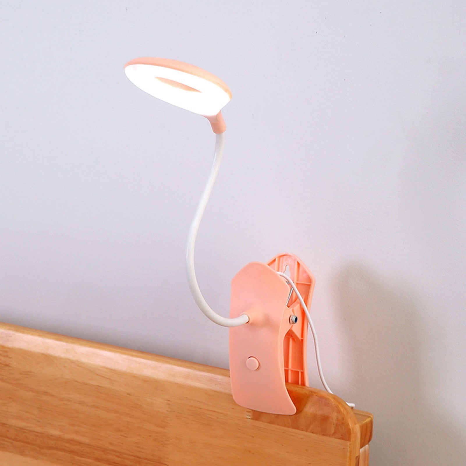 PWFE Clip on Lamp Led Clamp Light Reading Lamp Clamp Bed Desk Lamp