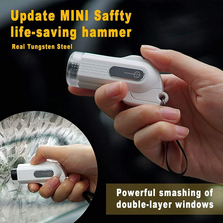 DIYFUN Glass Breaker Portable Car Window Breaker Seatbelt Cutter 2