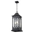 thumbnail image 4 of Millennium Lighting 88104 Mallorey 3 Light 11" Wide Outdoor Taper Candle Pendant - Black, 4 of 6