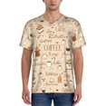 thumbnail image 4 of Haiem Hip Hop Hipster Baseball Jersey Button Down Shirts Sports Uniforms Men Women Jersey(Coffee Time,Small), 4 of 9