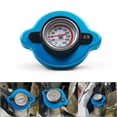 thumbnail image 2 of FYUU Stainless Radiator Cap Tank Cover Water Temperature Gauge 0.9 Bar For Excavator ATV UTV, 2 of 5