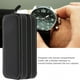thumbnail image 4 of 2grids Caja de Almacenamiento para Relojes, Cubierta Con Piel Sintética, Caja de Vije Con Cremallera, Forro Suave, Compartimos precisos para El Hogar, Vijes, Negocios, 4 of 7