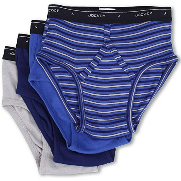 Jockey Jockey Men's Cotton LowRise Brief 4Pack, 425, 38 Walmart