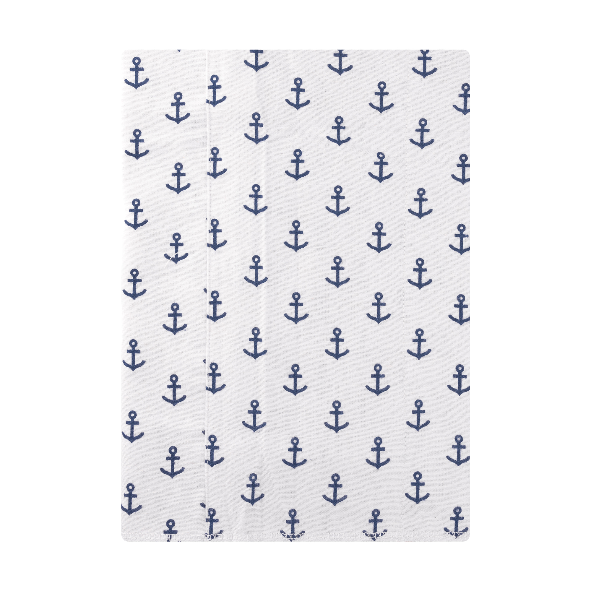 Hudson Baby Cotton Flannel Burp Cloths 7-Pack, Sea Friends , One Size