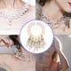 thumbnail image 5 of Qarigey Collar clavícula borla grande calavera esqueleto Collar cadenas cortas joyería calavera cadenas accesorio de moda Ropa, zapatos y accesorios Miscelánea Oro Qarigey AP014931-01, 5 of 6