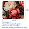 thumbnail image 5 of Peony Non-Slip Rubber Bottom Printed Gaming Mouse Pad Mouse Mat - Square 8.3x9.8 Inch, Suitable for Office and Gaming., 5 of 6