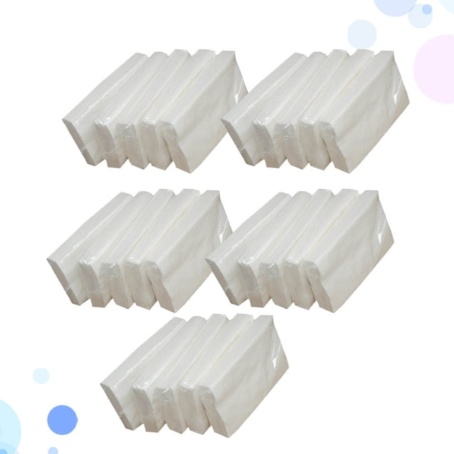 OULII Table Napkins Wood Pulp Public Places Napkin 25 Packs 30pcs in a Pack