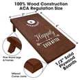 thumbnail image 3 of Gosports Wedding Cornhole Set - Regulation Size with Solid Stained Wood Contruction, 3 of 5