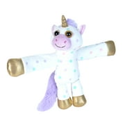 Wild Republic Huggers Unicorn Plush, Slap Bracelet, Stuffed Animal, Kids Toys, Unicorn Party Supplies, 8 inches