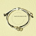 thumbnail image 2 of Heart To Heart Print Double Luminous Glow Bracelet Couple Hand Rope Irradiation Design, 2 of 6