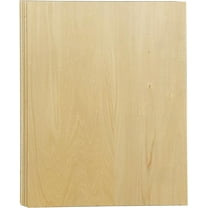 5 Pack Unfinished Basswood Sheet 18x23x3/16 Inch Thick Plywood Board Wooden Rectangle Panels for Lasercuting Burning DIY Crafts