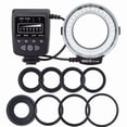 thumbnail image 1 of MEIKE LED Macro Ring Flash Light FC-100 for Canon Nikon Pentax Olympus DSLR Camera, 1 of 8